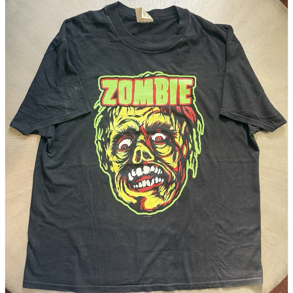 Vintage 99 Glow in the Dark Rob Zombie Bring Out Your Dead Tee Winterland XL